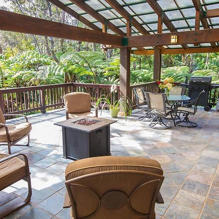 Hale Mauna Loa Upper Level With Shared Hot Tub Volcano Dış mekan fotoğraf